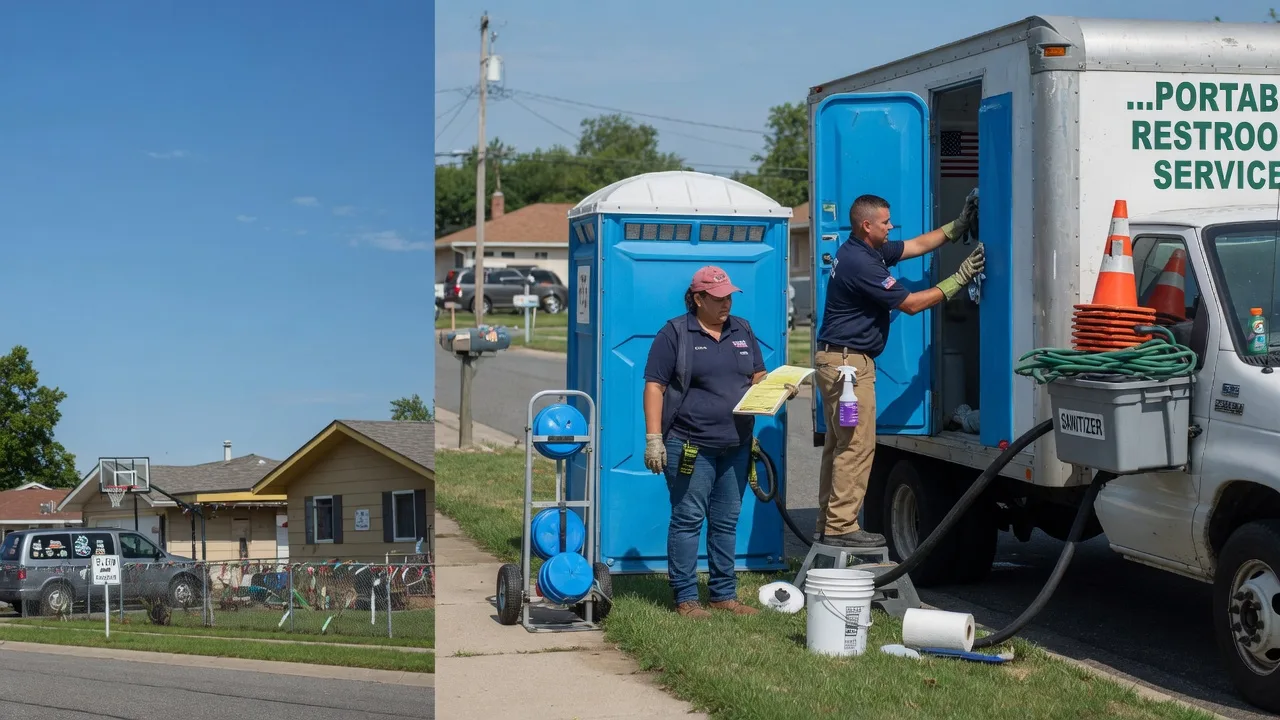 Portable Toilet Rental in Franklin, WI near me